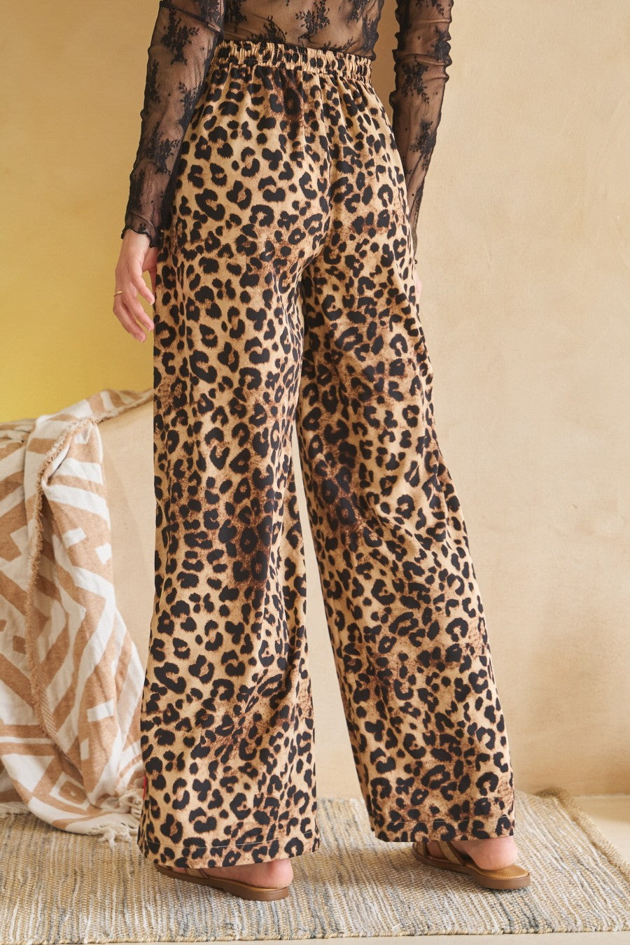 Leopard Print Pants