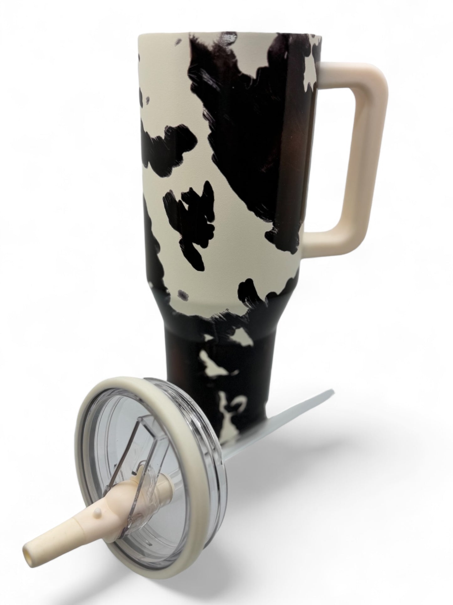 Cow Print Western Leak Proof Tumbler