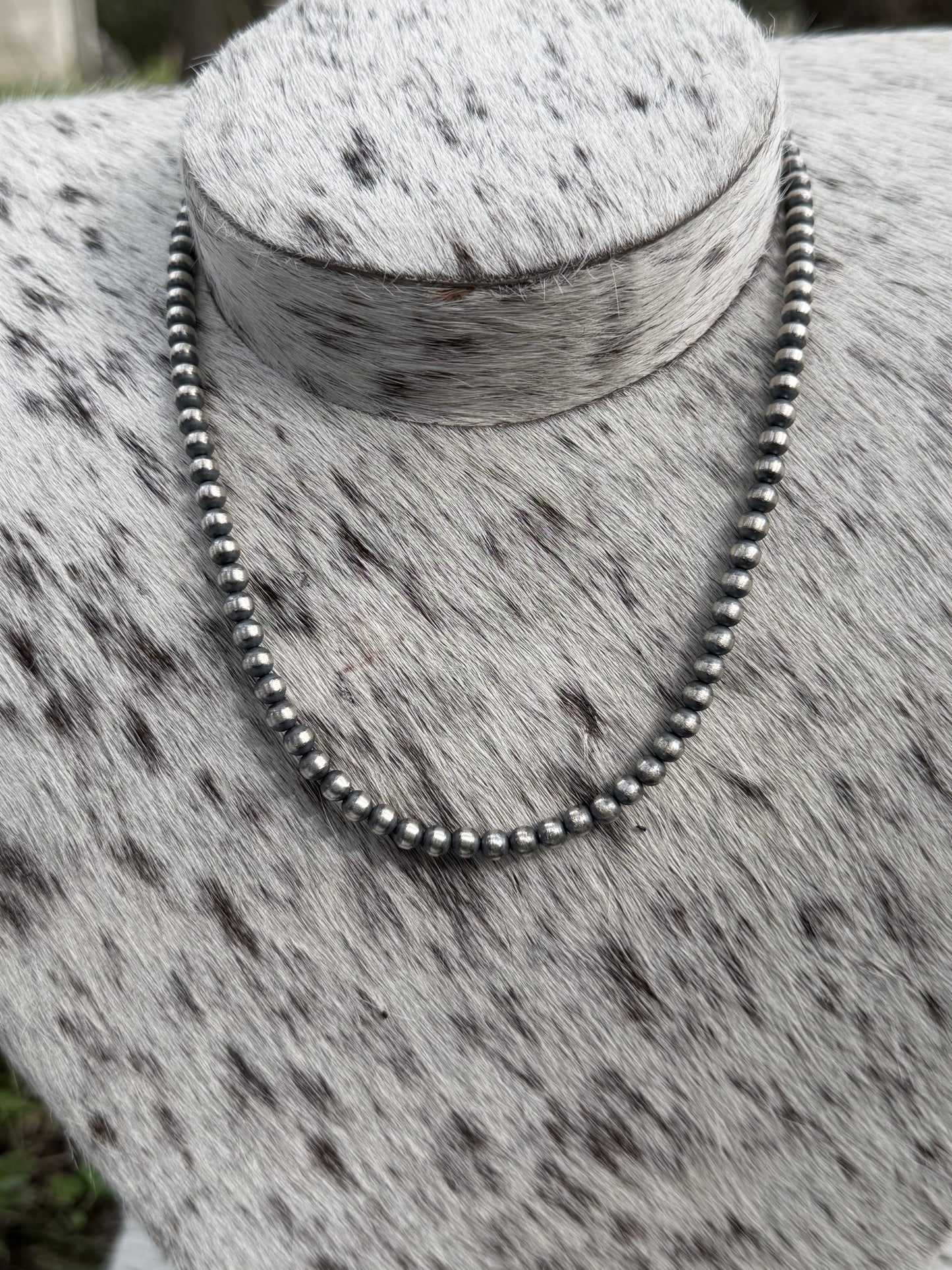 5MMN 18Inch Machine Made Pearl Necklace