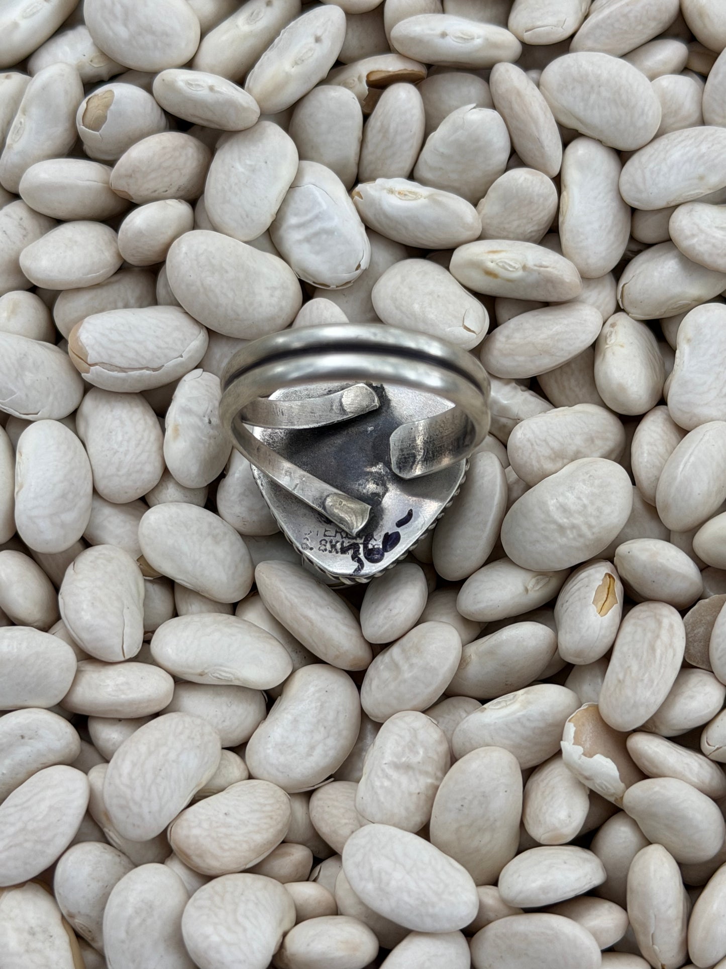 S. Skeets | Kingman Heart Adjustable Ring