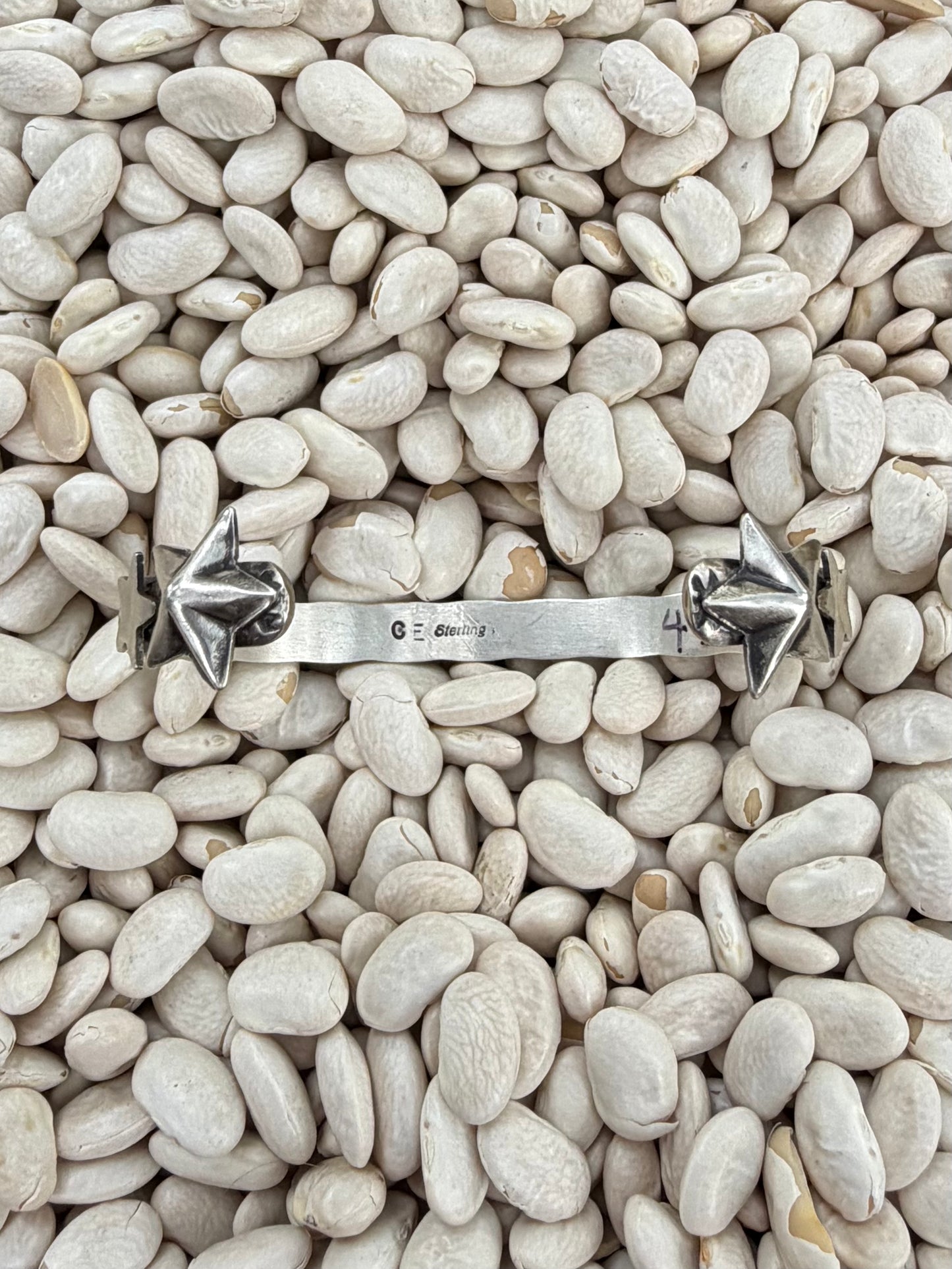 Chris Esitty | Sterling Silver Cuff with Stars