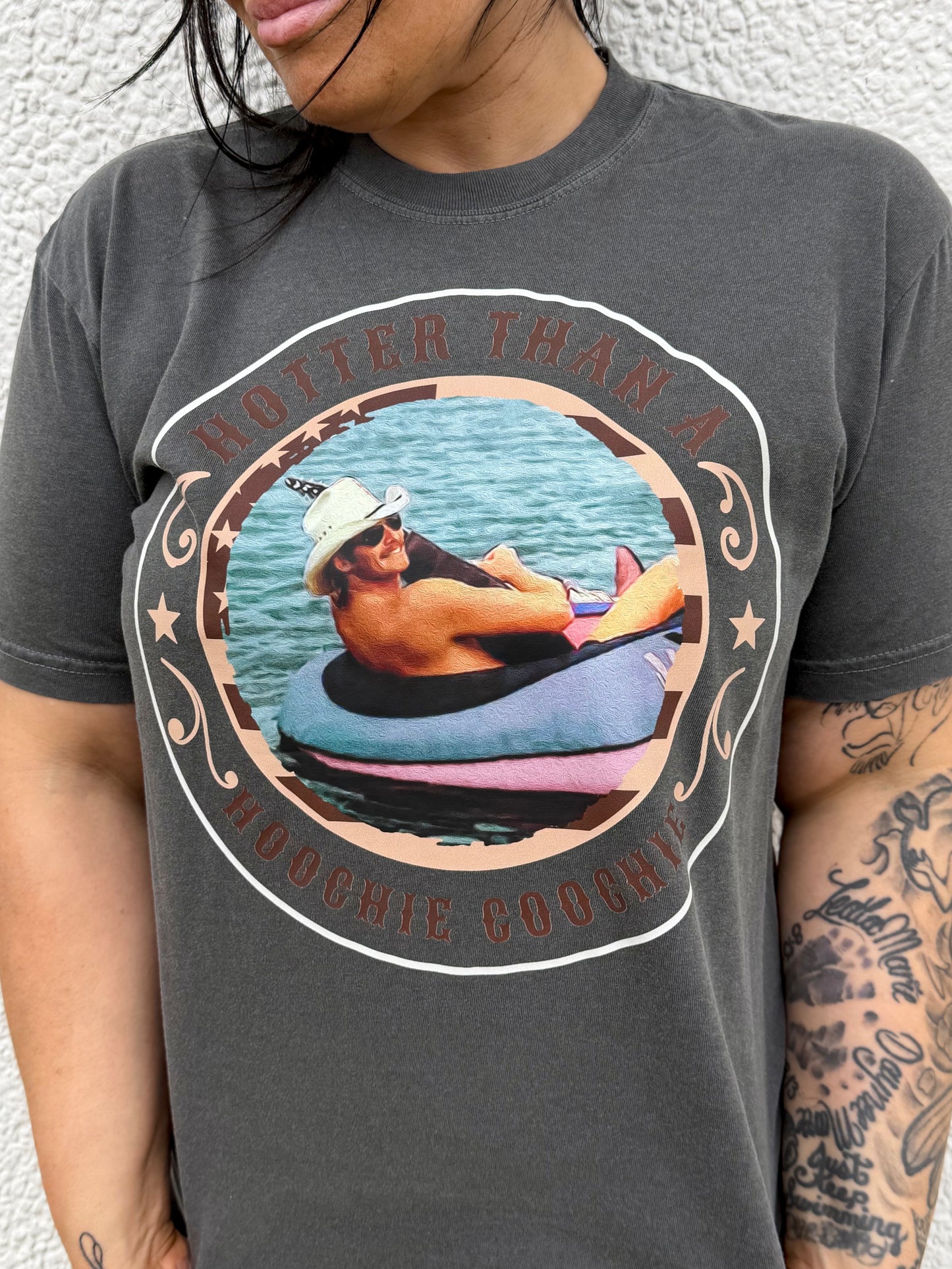 Hotter Than A Hoochie Coochy | Comfort Colors Graphic Tee