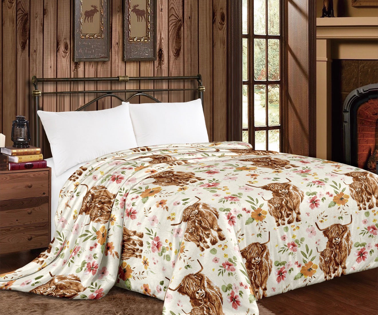 Western Dreamscape Lightweight Throw Blanket – Ultra Soft | Twin & Queen Sizes