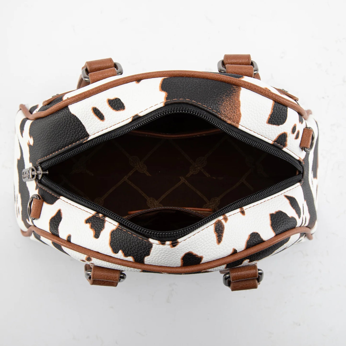 Wrangler Cow Print Satchel