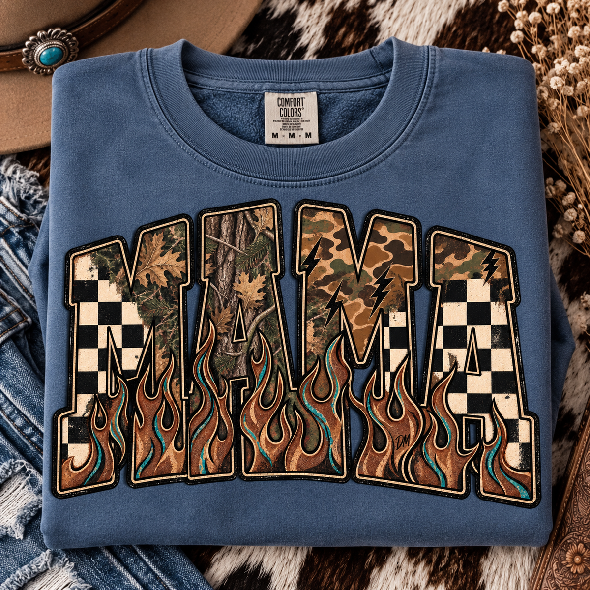 Pick Your MAMA Print Mystery Crewneck | Western Graphic Sweatshirt | S–4X