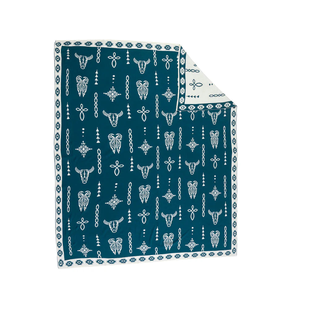 Myra Western Throw Blanket