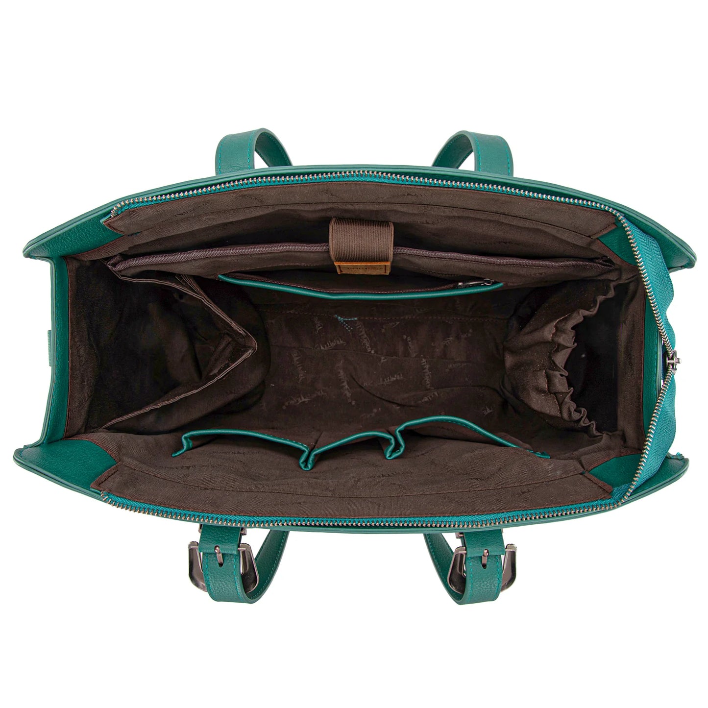 Trinity Ranch Genuine Cowhide Carry-All Cowhide Concealed Carry Large Tote /Crossbody