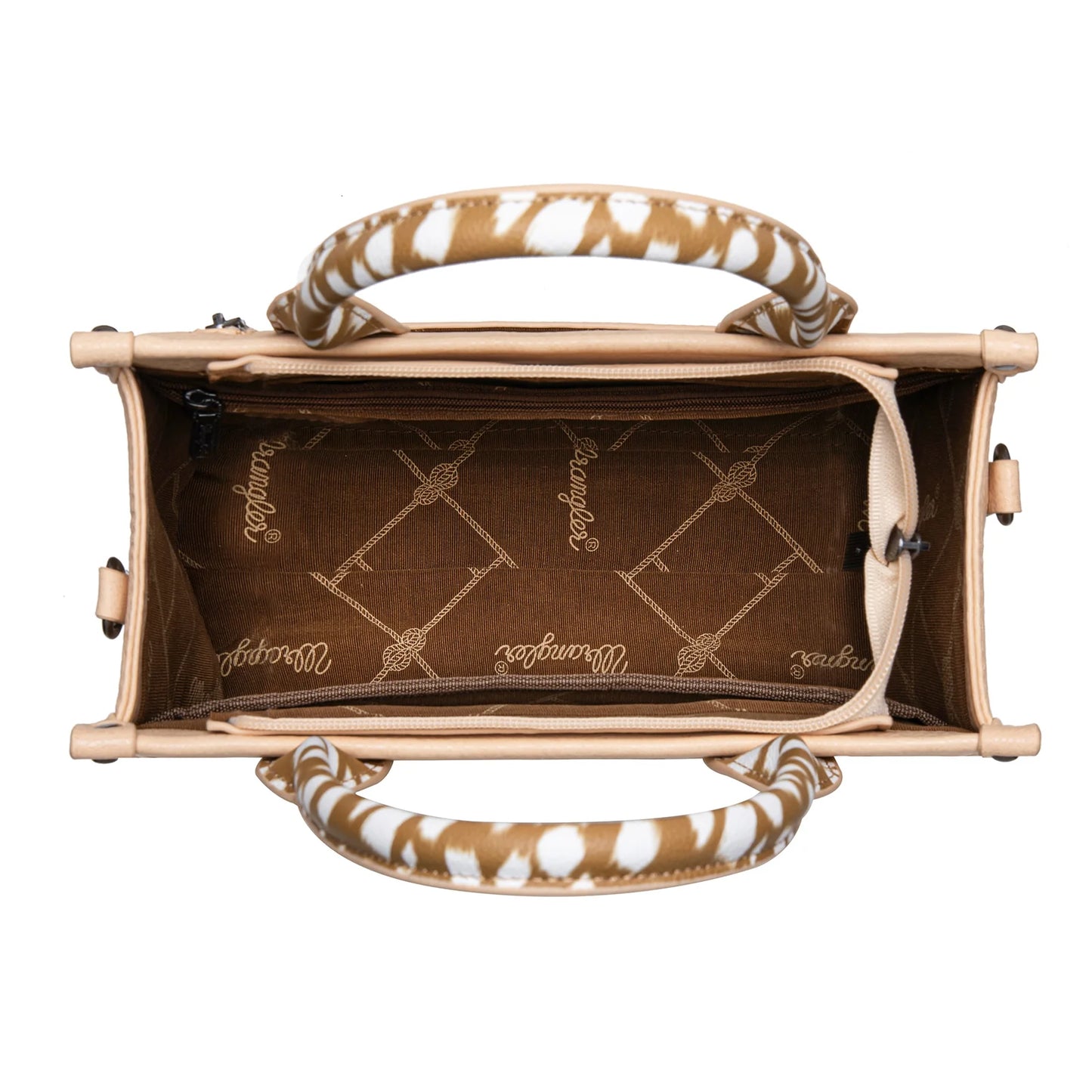 Wrangler Deer Print Concealed Carry Tote Crossbody