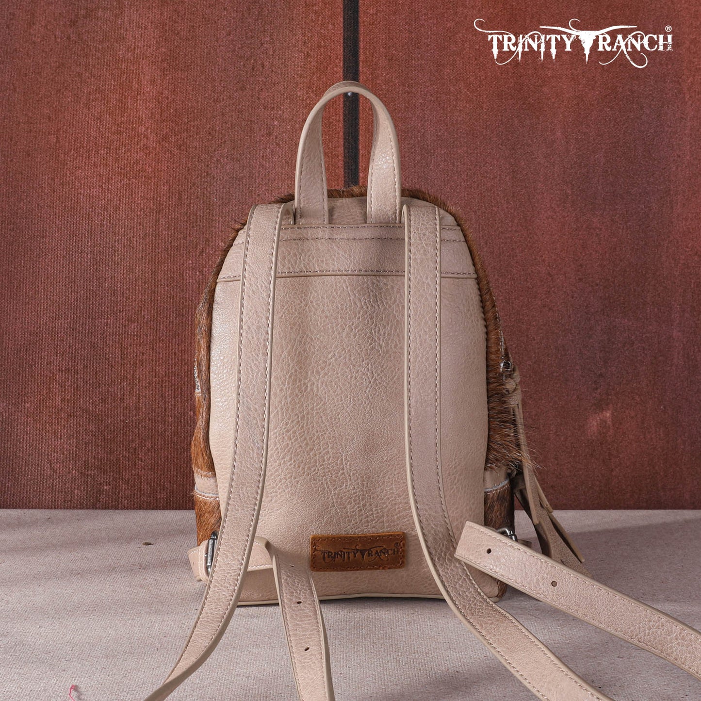 Trinity Ranch Hair-On Cowhide Collection Mini Backpack