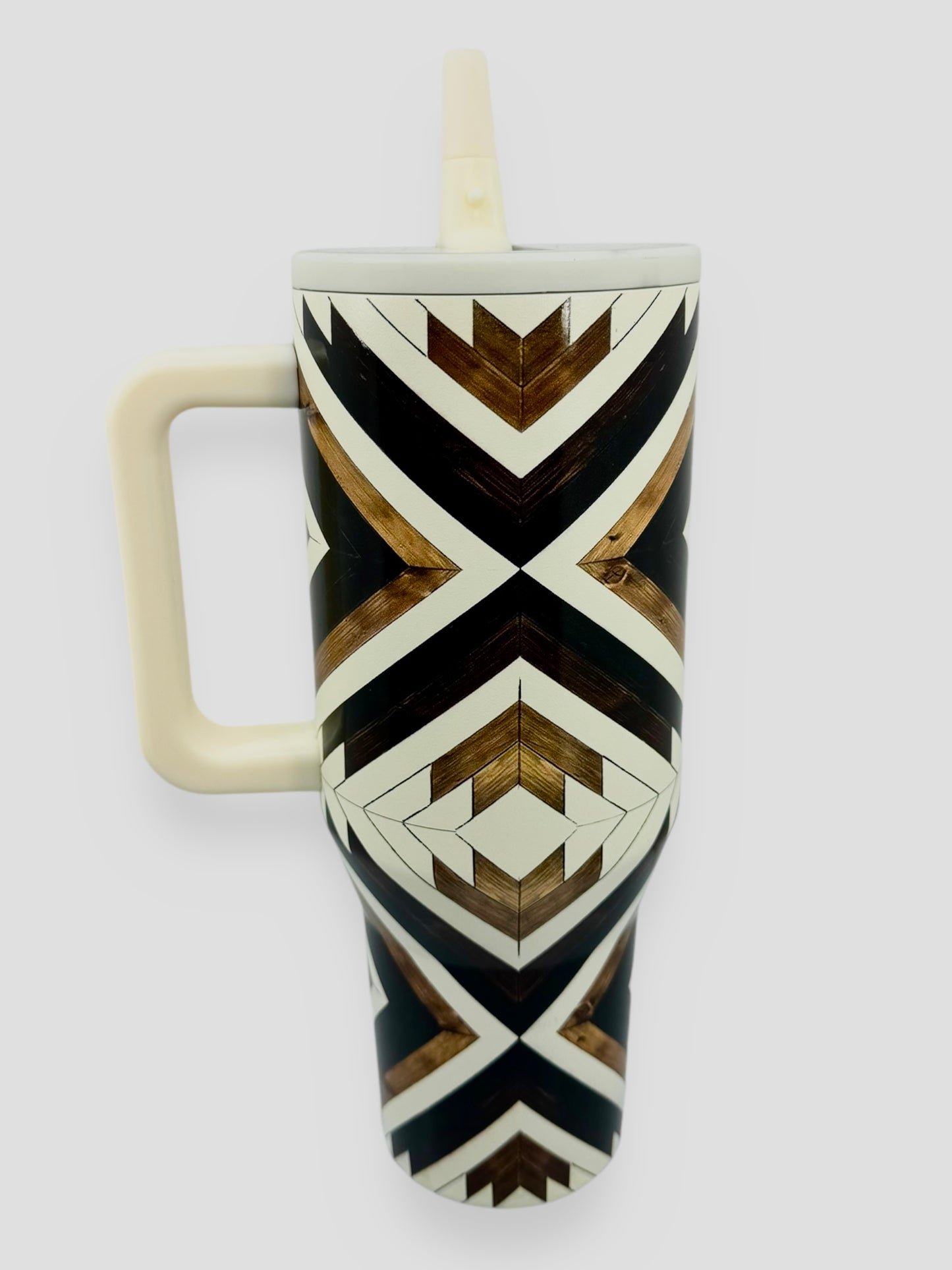 Desert Chevron Western 40oz Leak Proof Tumbler