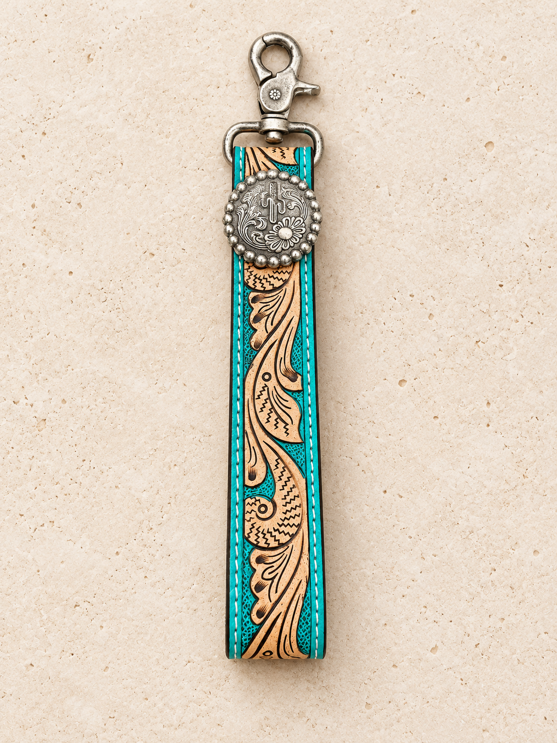 Western Wristlet Key Fobs | Multiple Colors & Designs