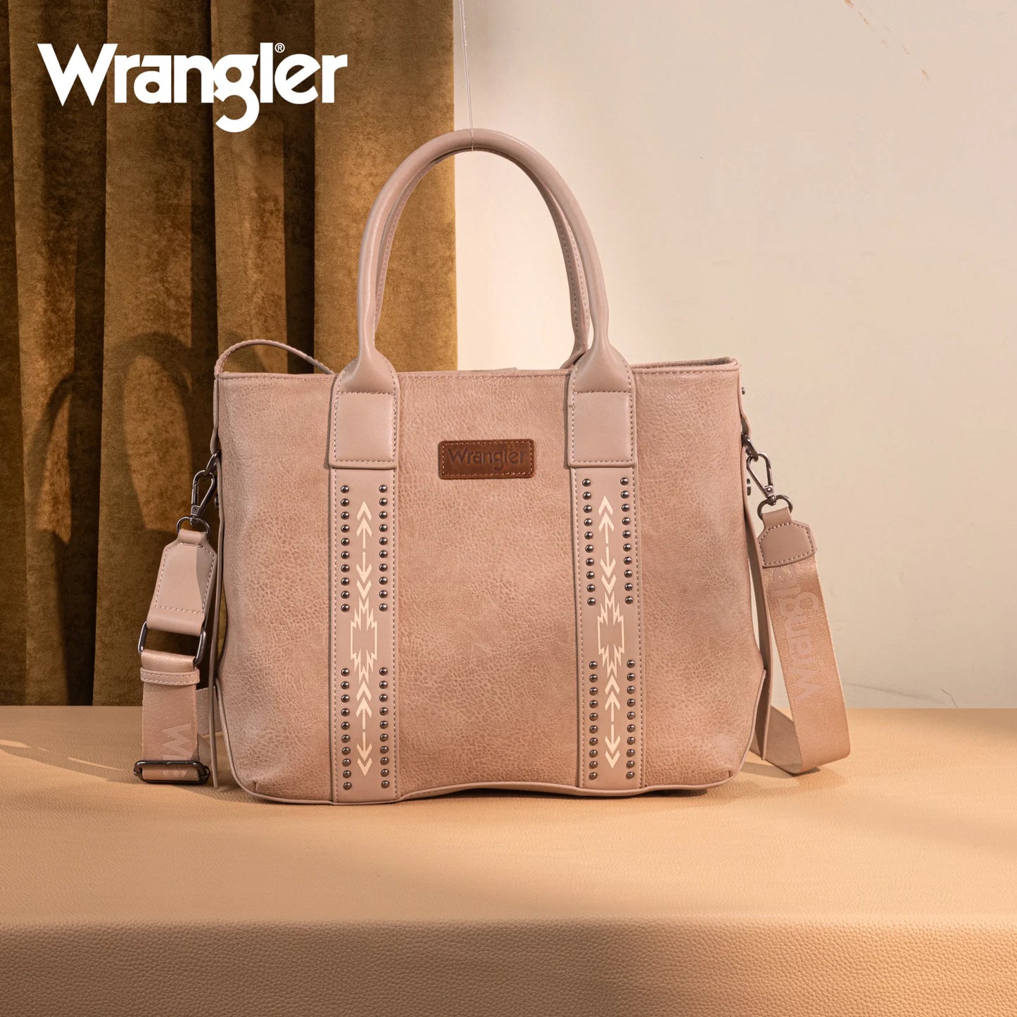 Wrangler Carry-All Aztec Expandable Tote/Crossbody
