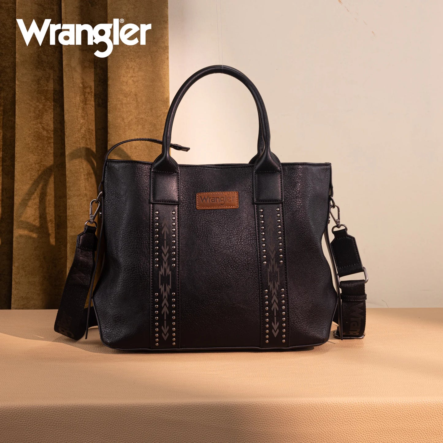 Wrangler Carry-All Aztec Expandable Tote/Crossbody