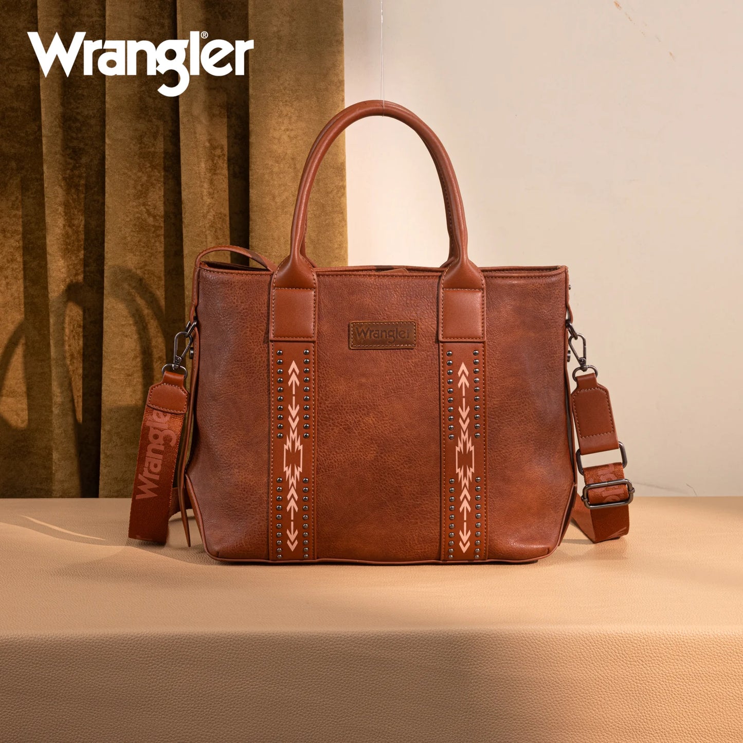 Wrangler Carry-All Aztec Expandable Tote/Crossbody