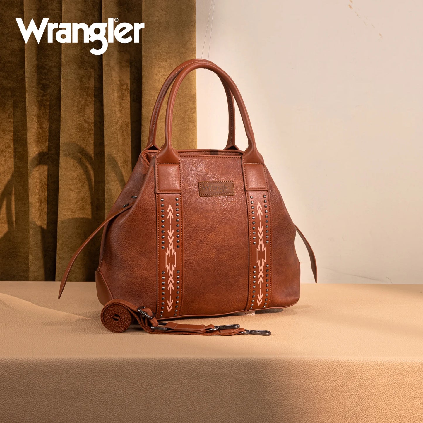 Wrangler Carry-All Aztec Expandable Tote/Crossbody