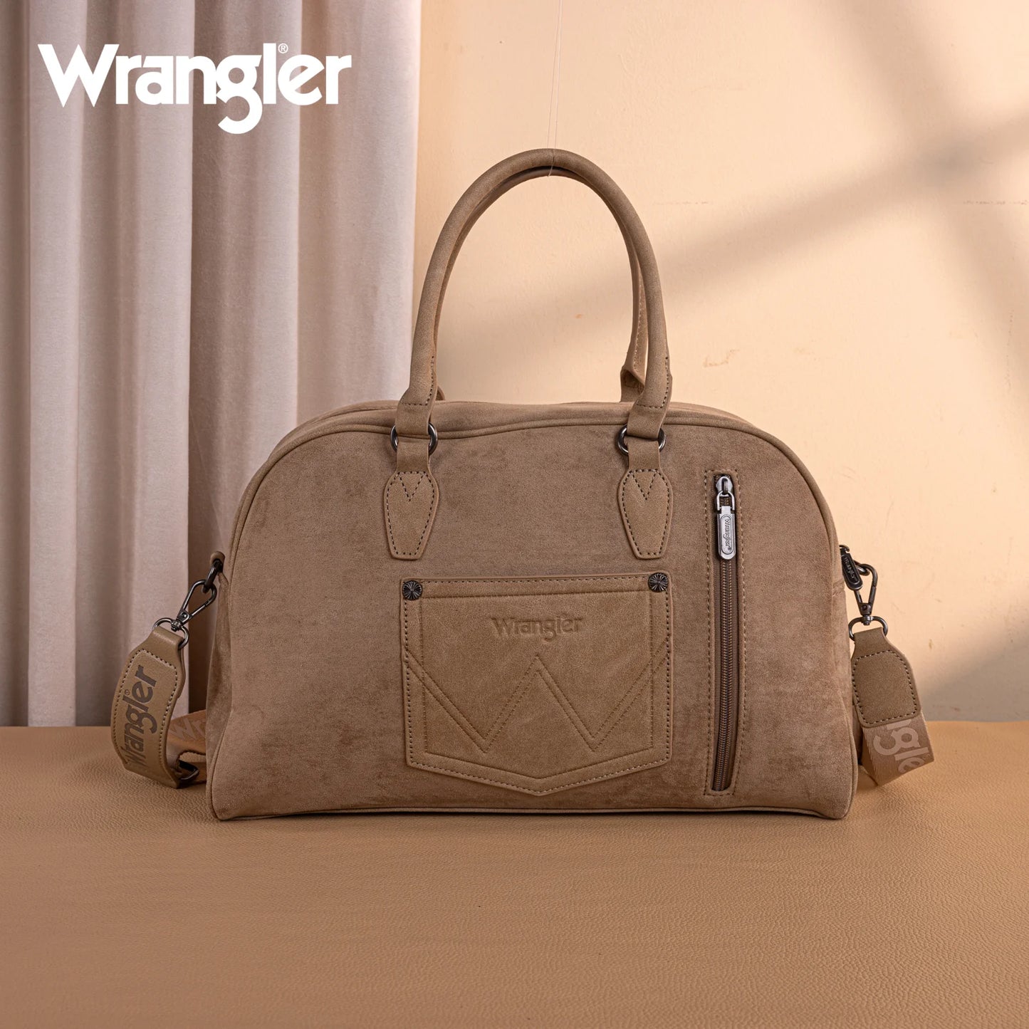 Wrangler Vintage Floral Printed Duffle Bag