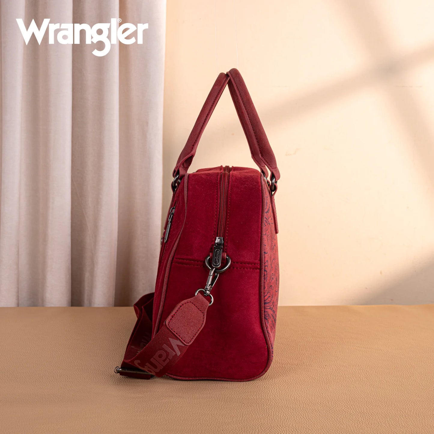 Wrangler Vintage Floral Printed Duffle Bag