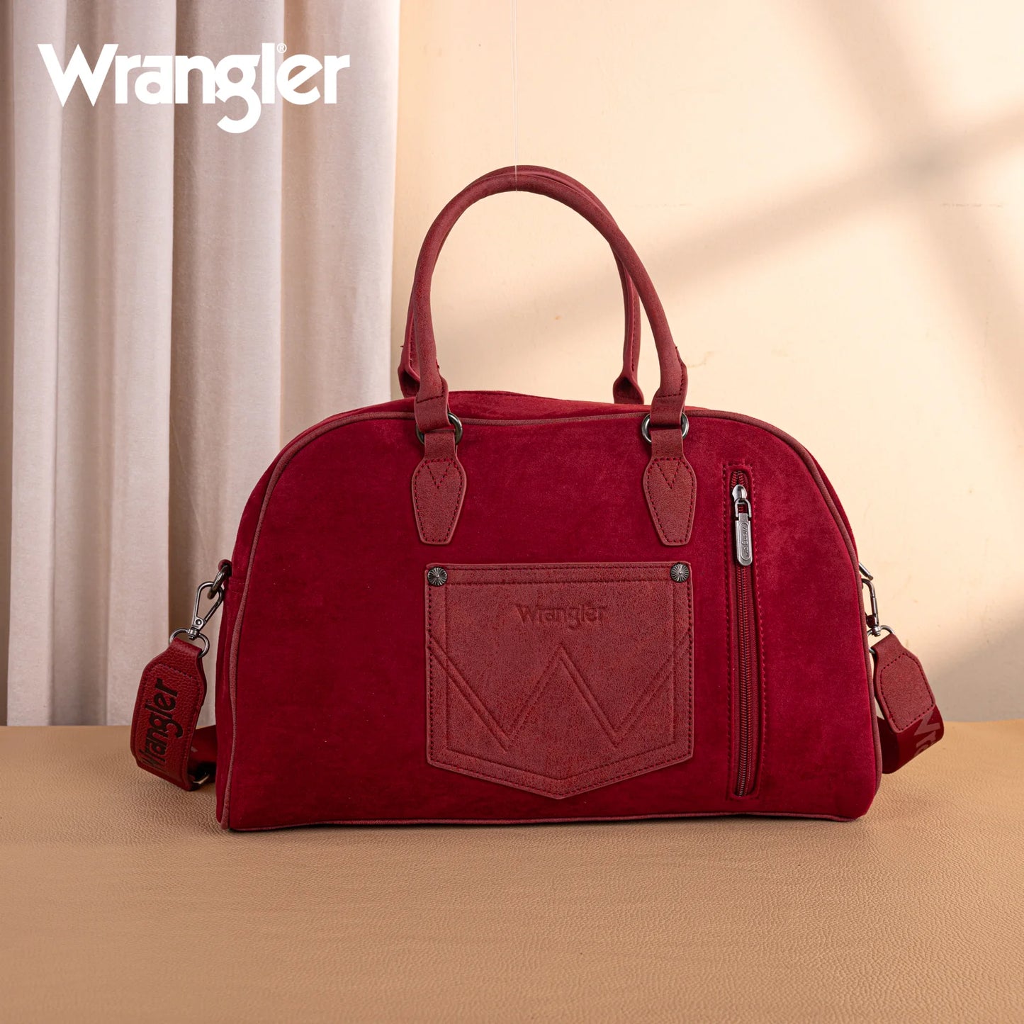 Wrangler Vintage Floral Printed Duffle Bag