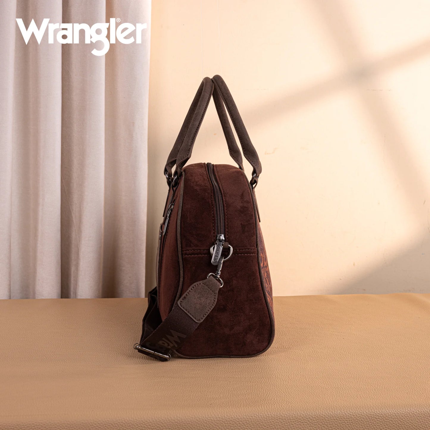 Wrangler Vintage Floral Printed Duffle Bag