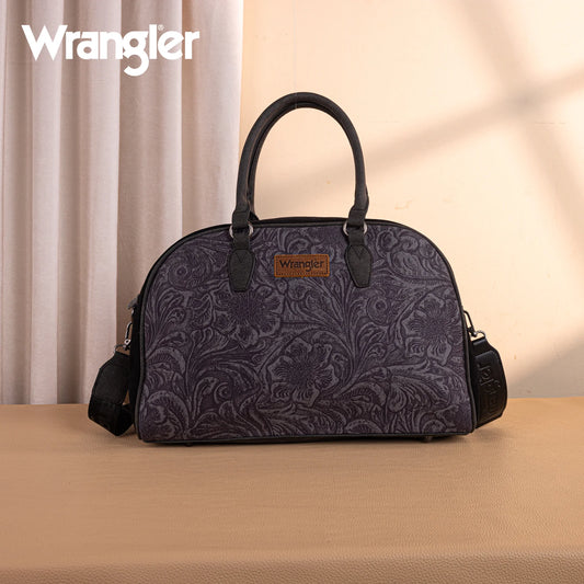 Wrangler Vintage Floral Printed Duffle Bag