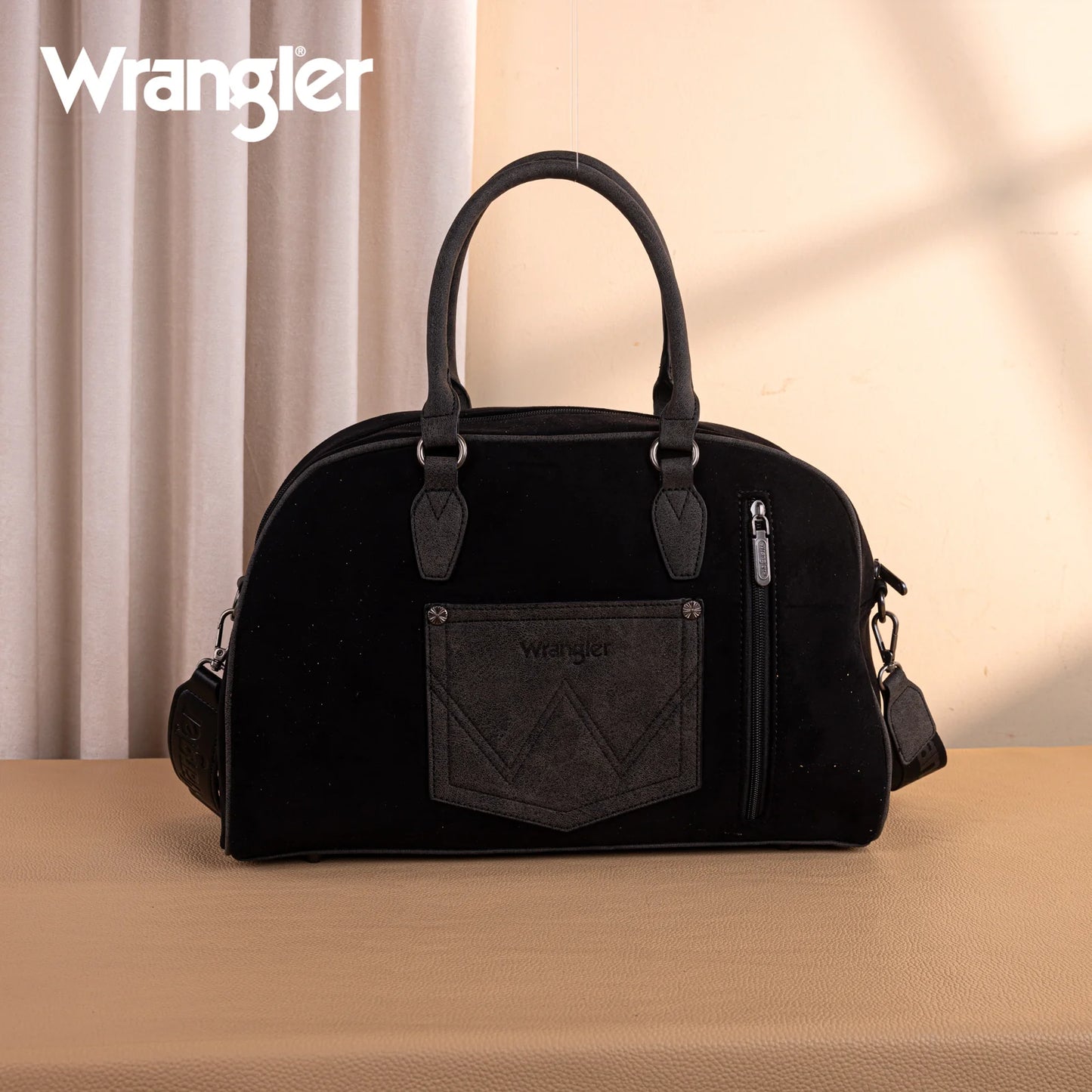 Wrangler Vintage Floral Printed Duffle Bag