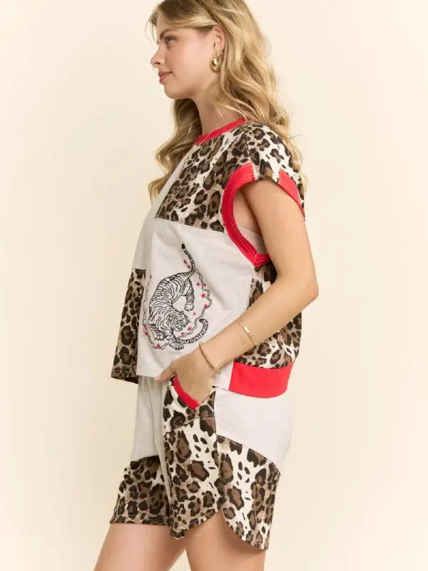 Fierce & Free Tiger Lounge Set