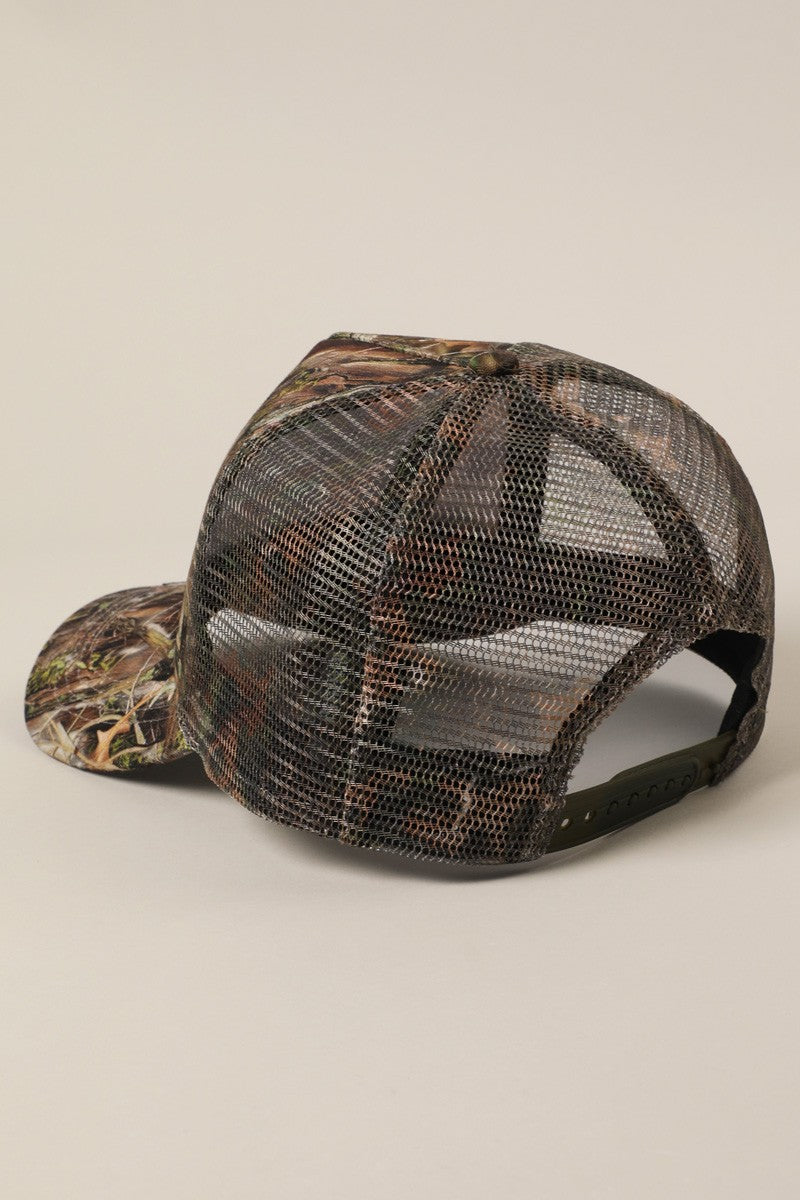 Cowboy Club Camo Hat