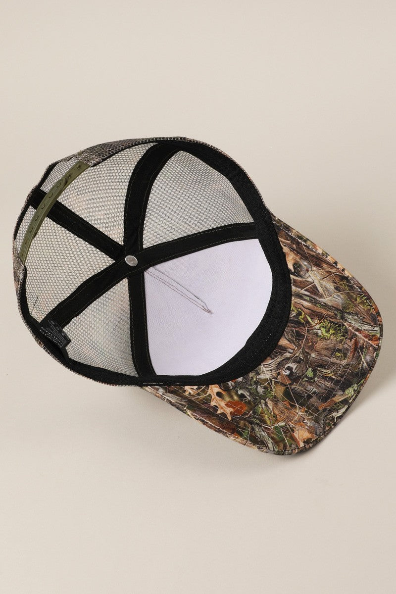 Cowboy Club Camo Hat