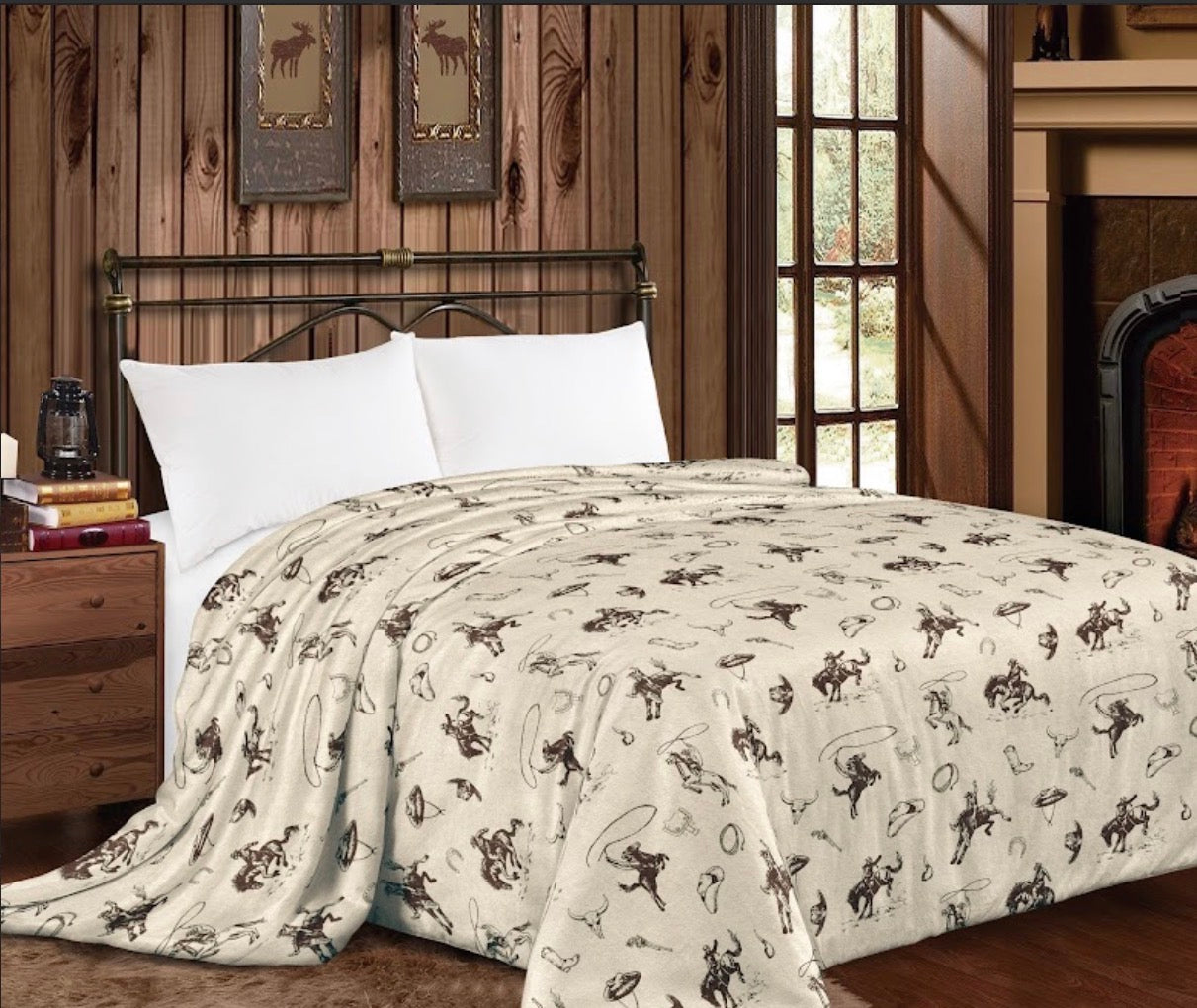 Western Dreamscape Lightweight Throw Blanket – Ultra Soft | Twin & Queen Sizes