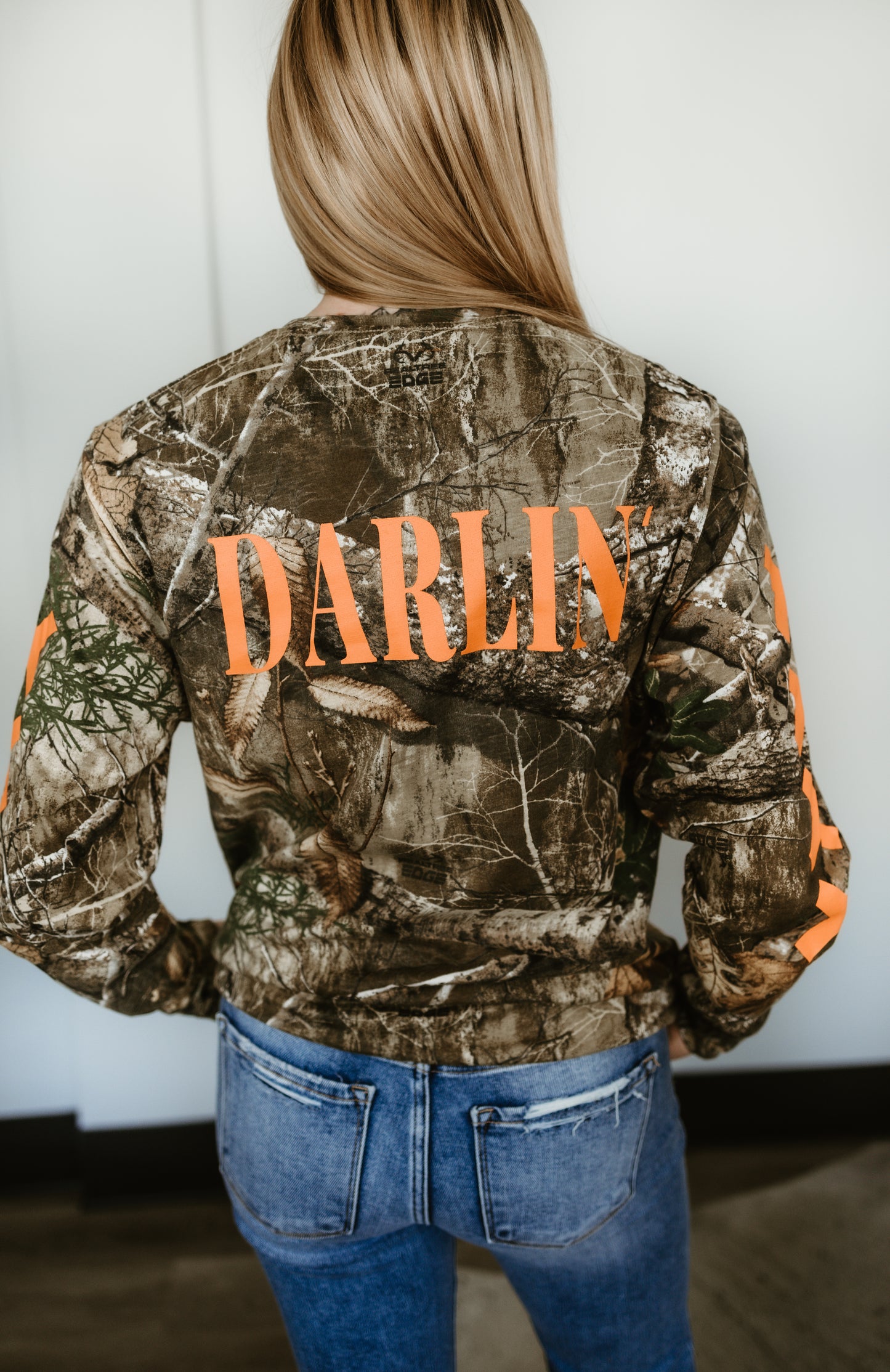 Darlin' Realtree Long Sleeve in Orange