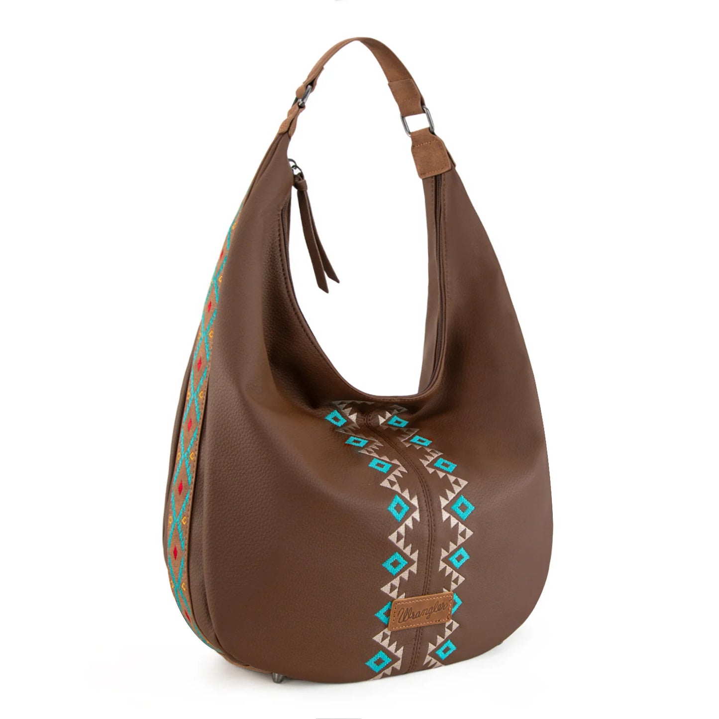 Wrangler Hobo Embroidered Detailed Shoulder Bag