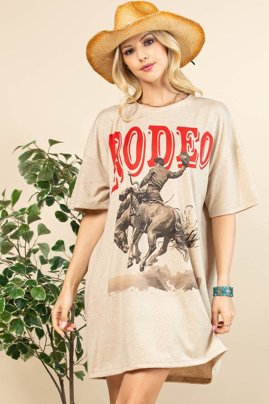 Rodeo Rebel T-Shirt Dress
