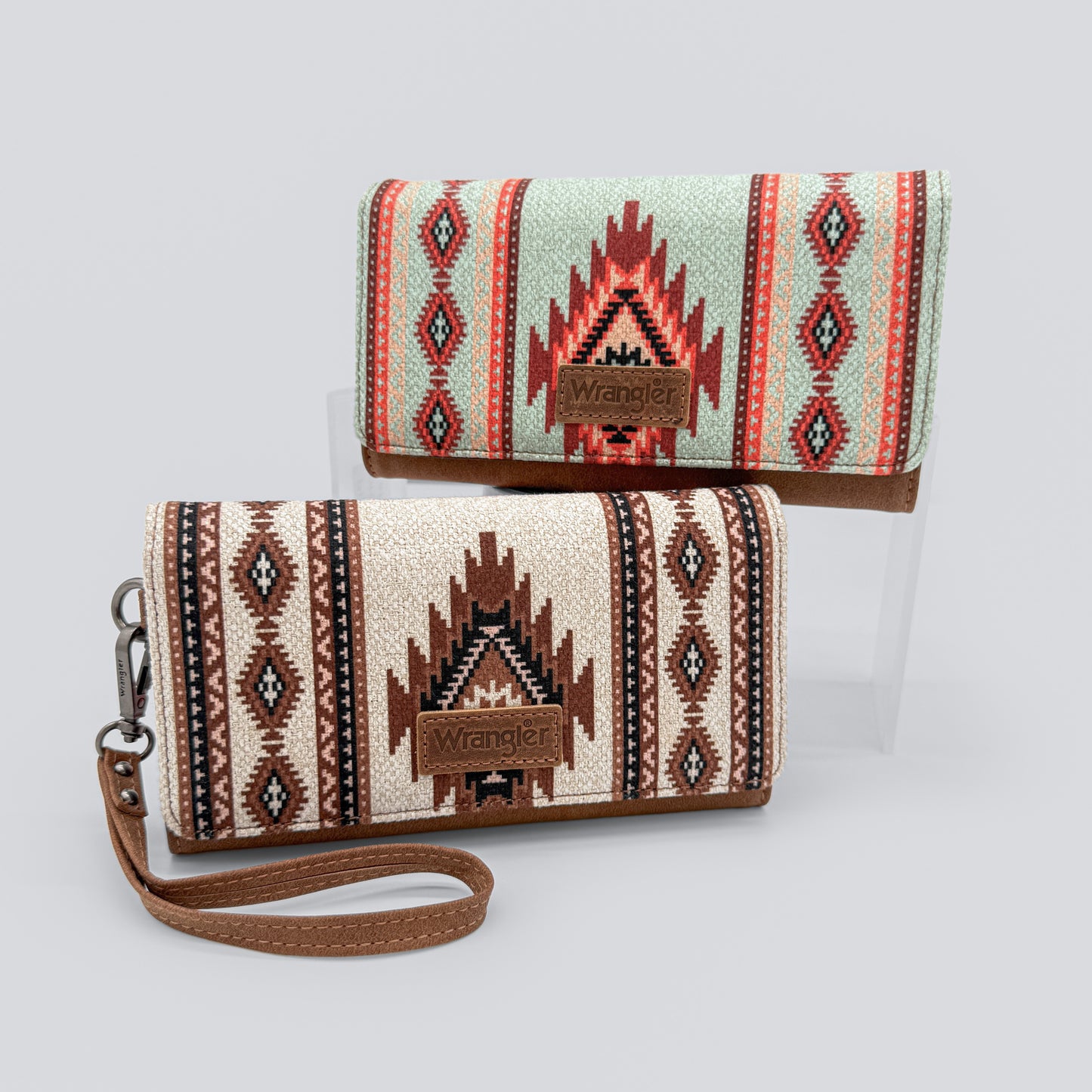 Dani Morgans x Wrangler Western Horizon Collection Tri-Fold Wallet