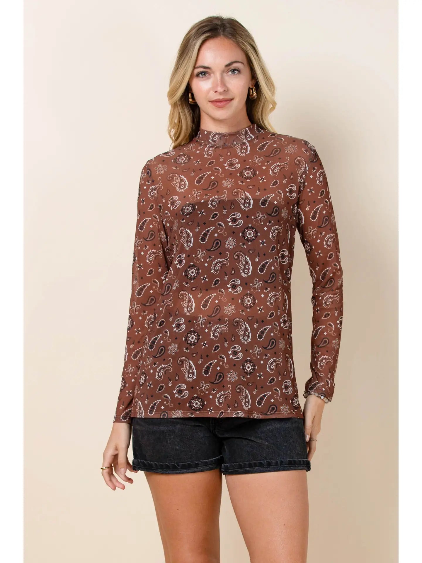 Desert Muse Mesh Top