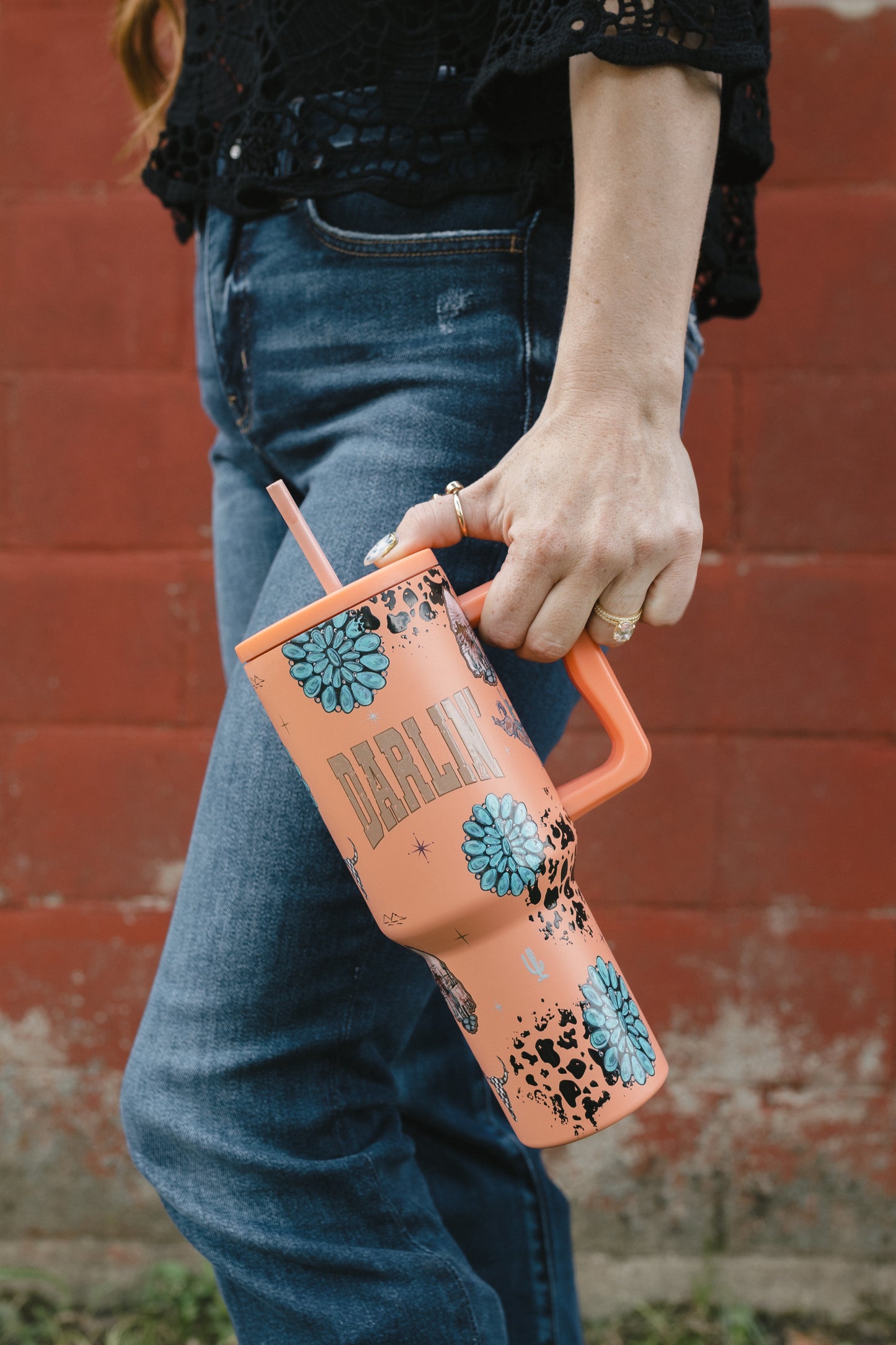 Darlin’ Desert Drinker 40 oz Western Tumbler