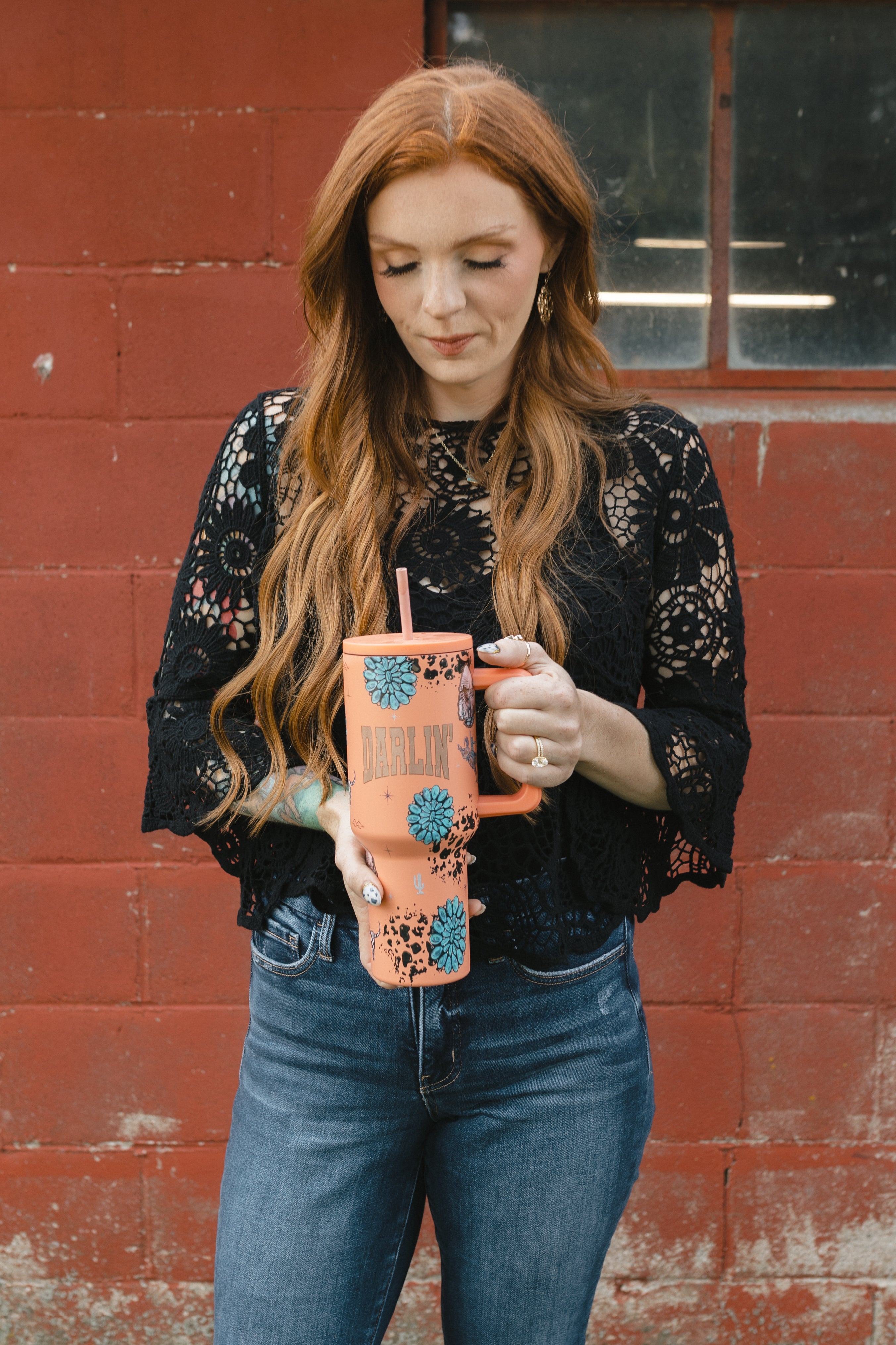 Darlin' Desert Drinker 40 oz Western Tumbler – Dani Morgans