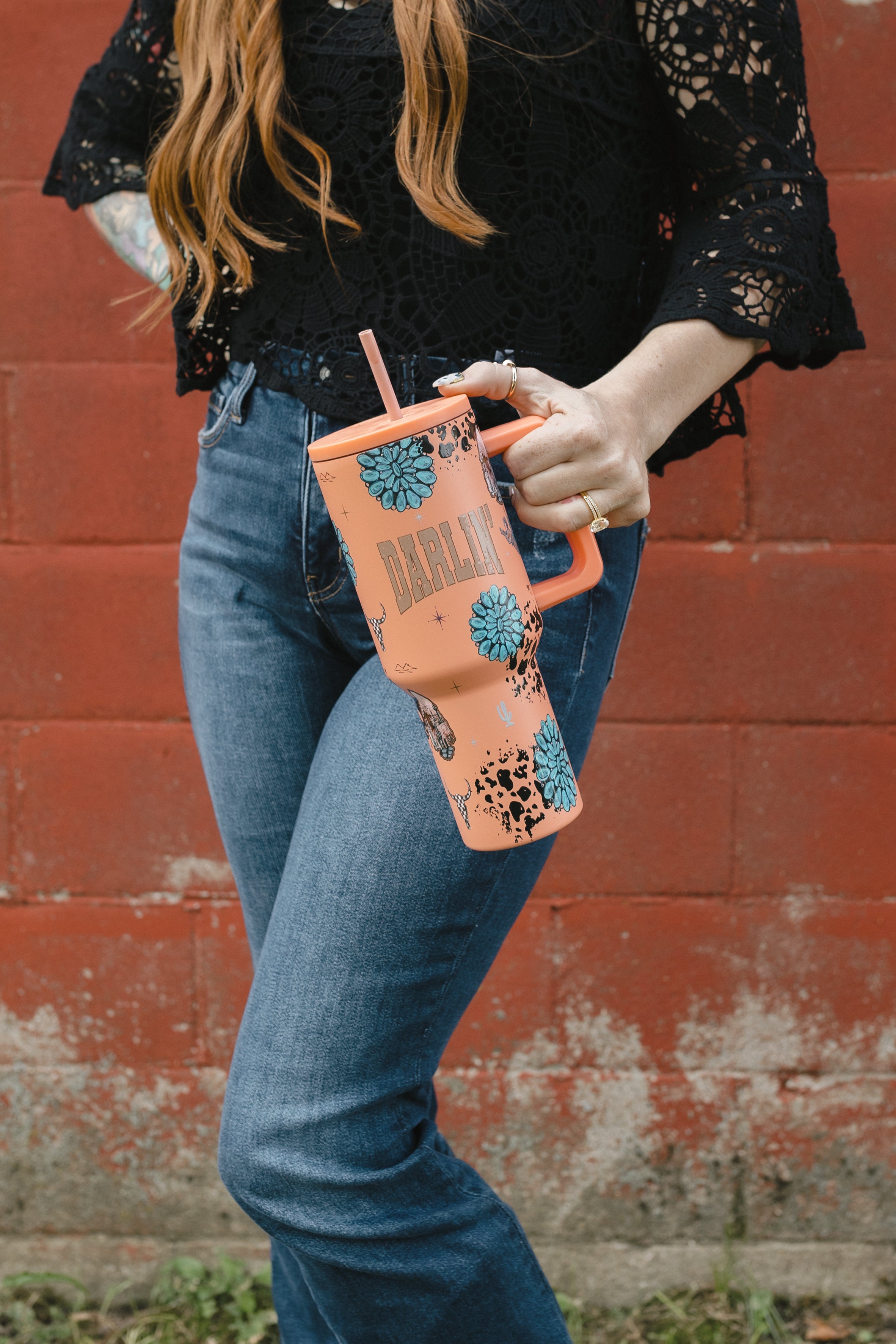 Darlin' Desert Drinker 40 oz Western Tumbler – Dani Morgans