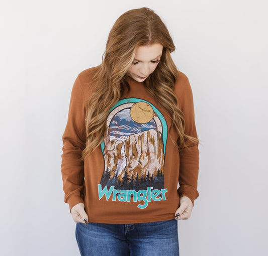 Women's Wrangler Long Sleeve Thermal Graphic Tee