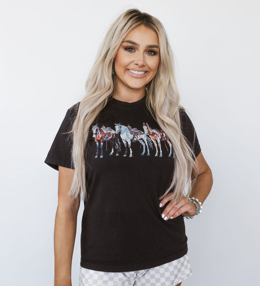 Wild Horses Comfort Colors T-Shirt