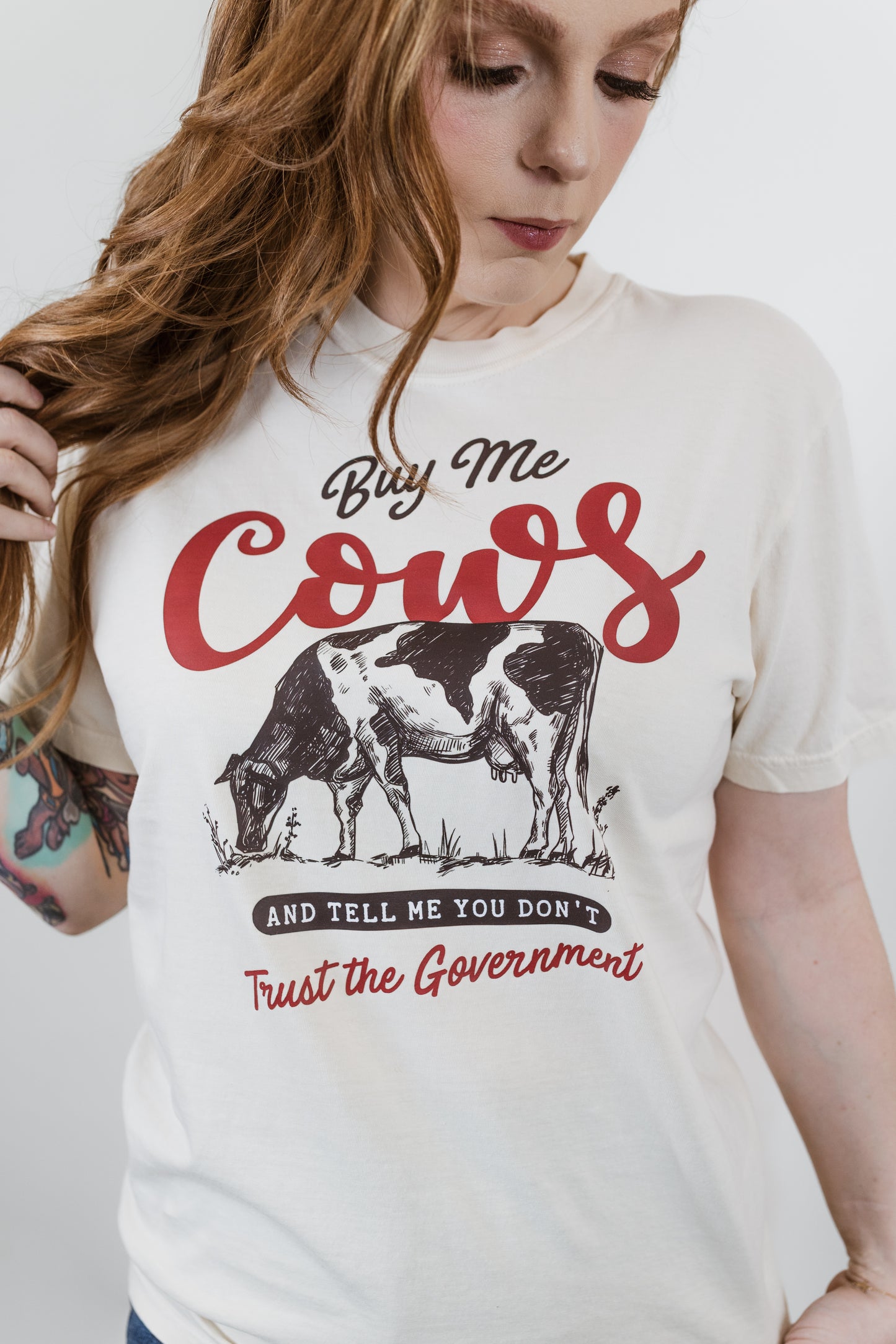 Buy Me Cows Western Graphic Tee – Unisex Comfort Colors T-Shirt