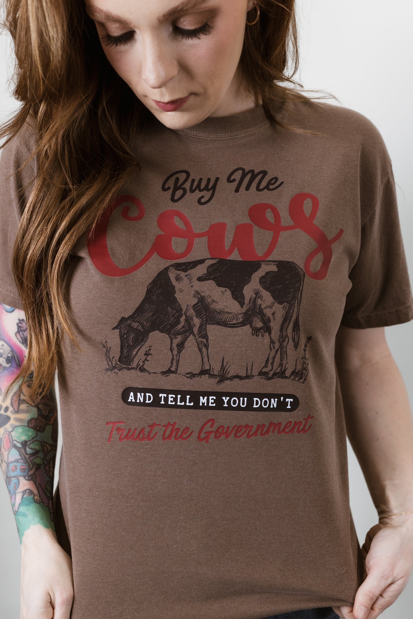 Buy Me Cows Western Graphic Tee – Unisex Comfort Colors T-Shirt