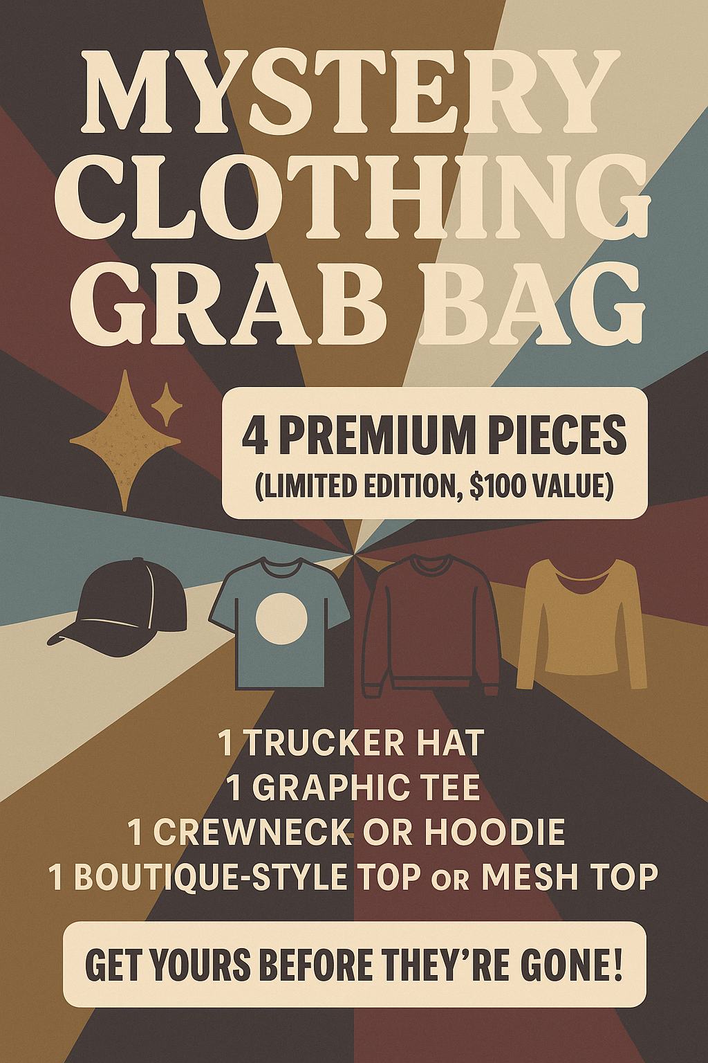 Mystery Clothing Grab Bag