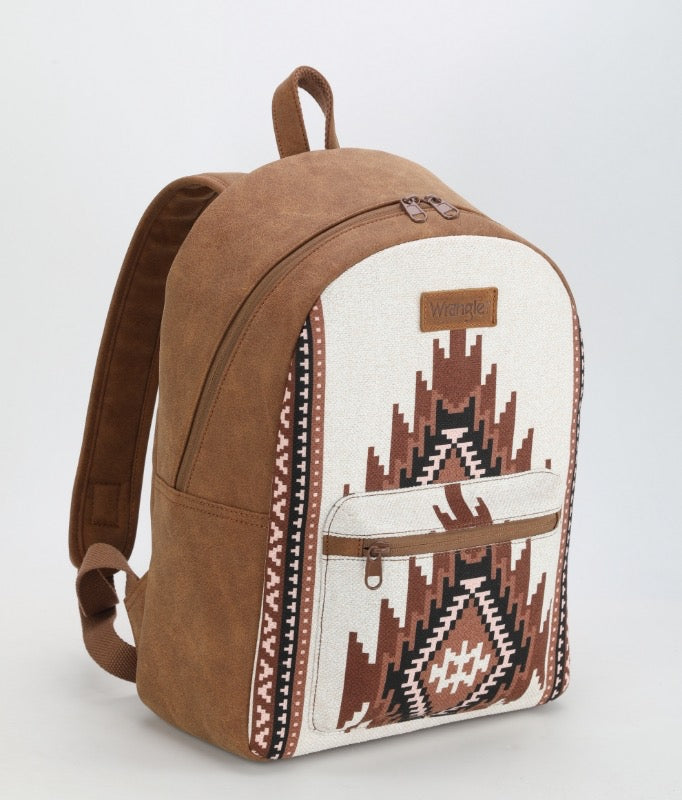 Dani Morgans x Wrangler Western Horizon Collection Canvas Backpack