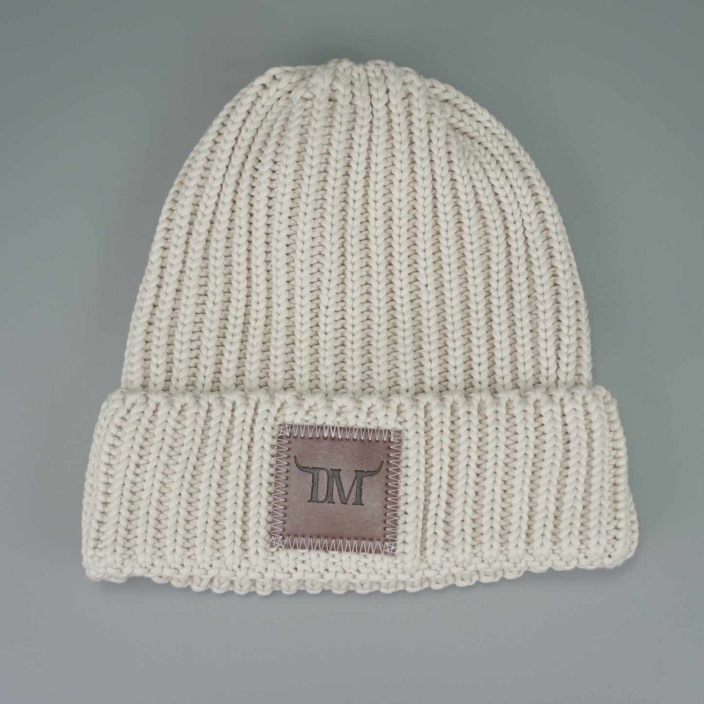 Dani Morgans Knit Logo Beanie