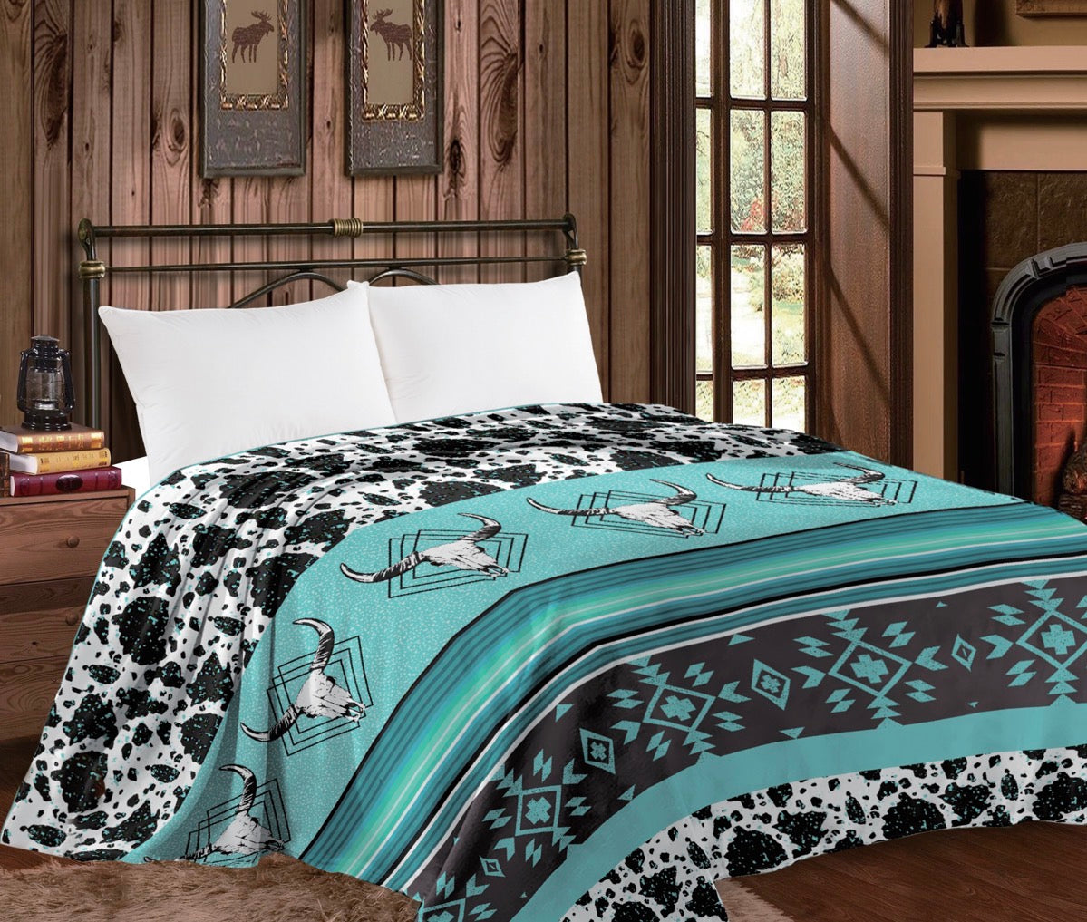 Western Dreamscape Lightweight Throw Blanket – Ultra Soft | Twin & Queen Sizes