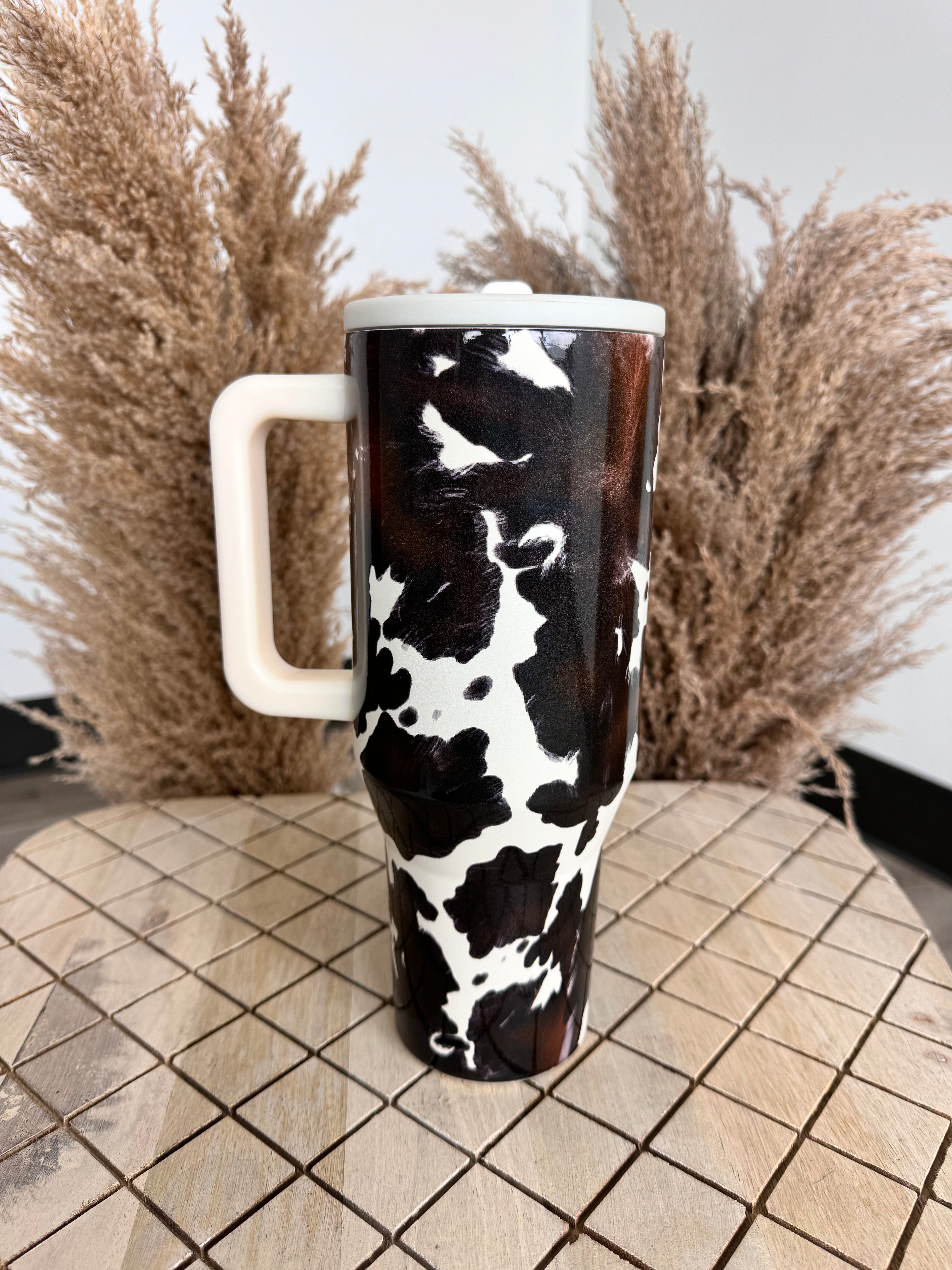 Cow Print Western Leak Proof Tumbler – Dani Morgans