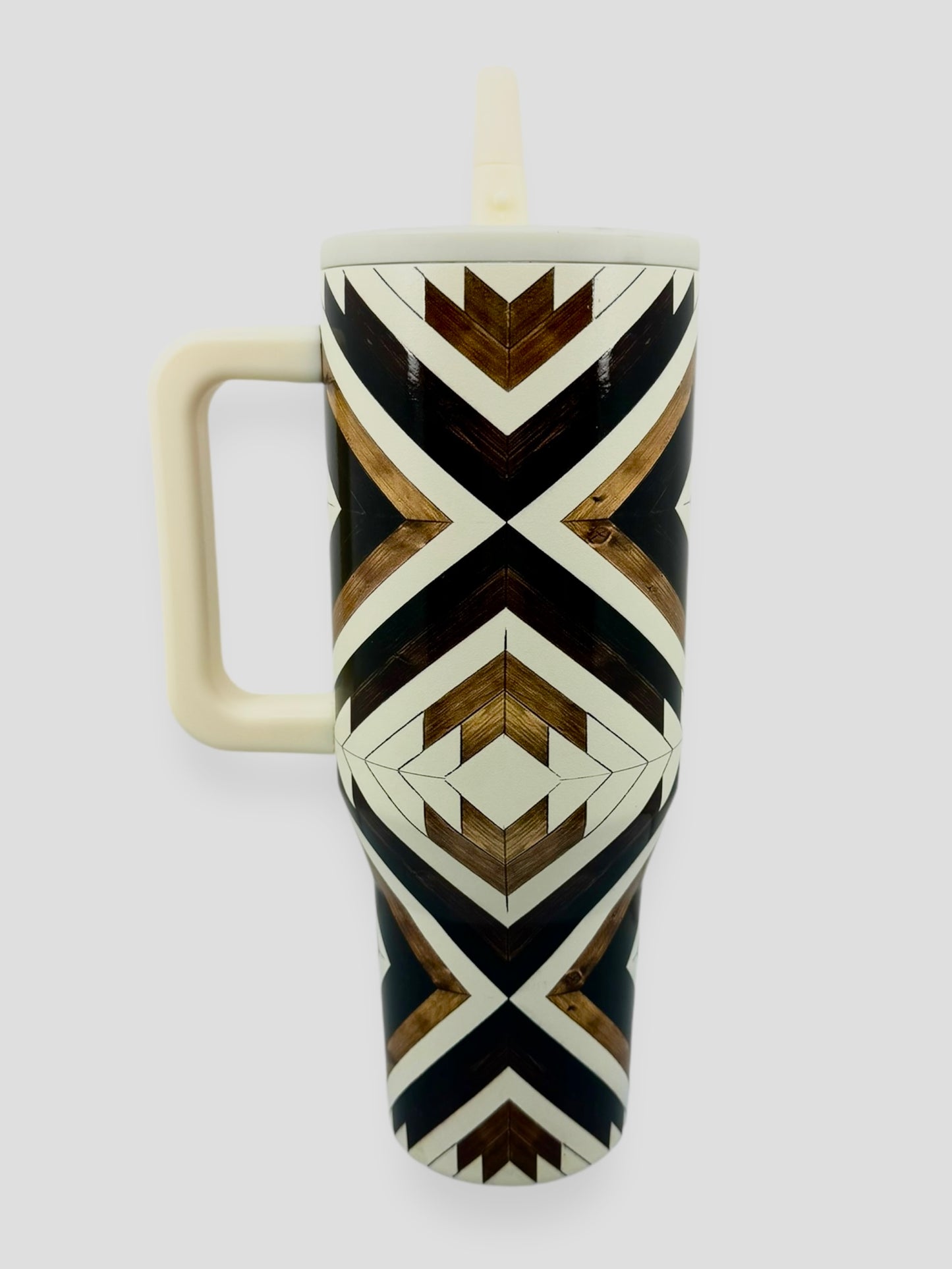 Desert Chevron Western 40oz Leak Proof Tumbler