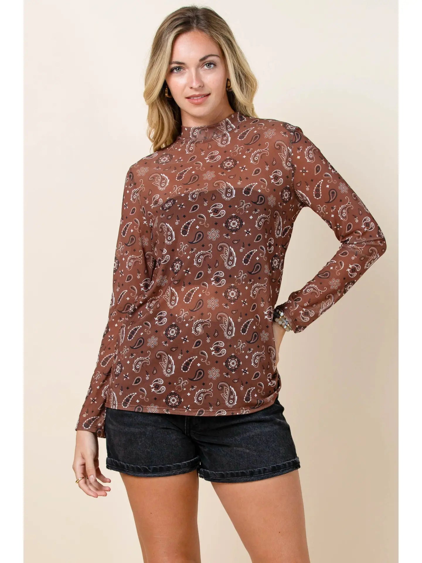 Desert Muse Mesh Top