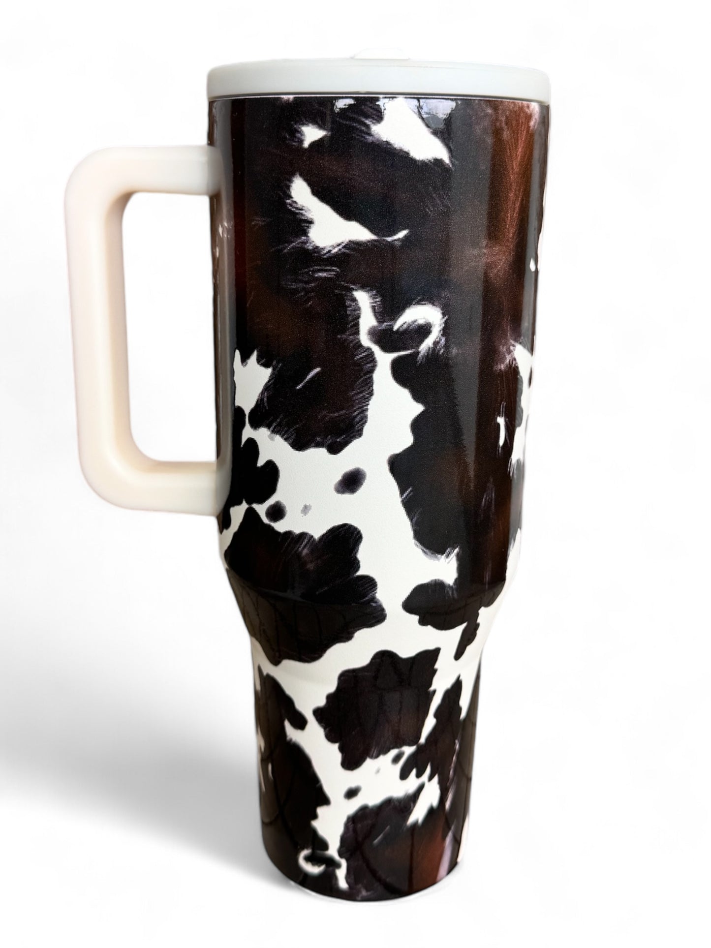 Cow Print Western 40oz Leak Proof Tumbler