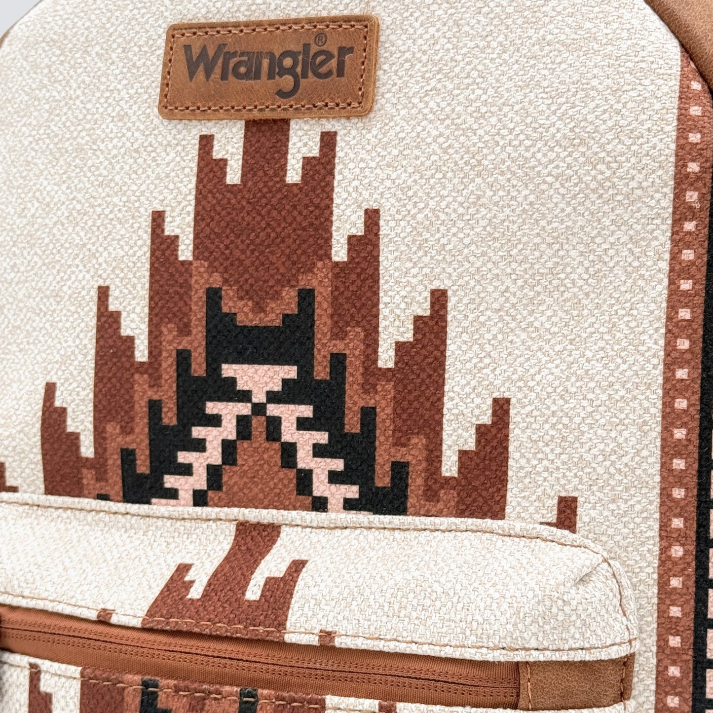 Dani Morgans x Wrangler Western Horizon Collection Canvas Backpack